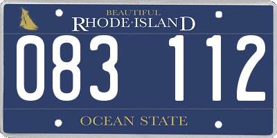 RI license plate 083112