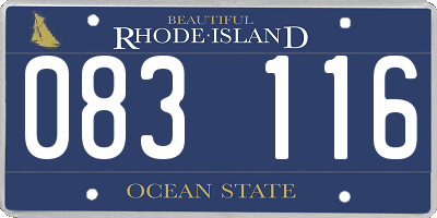 RI license plate 083116