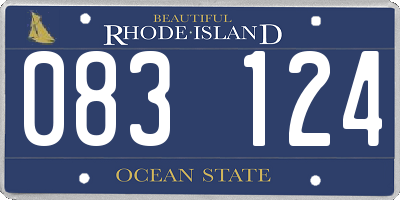 RI license plate 083124