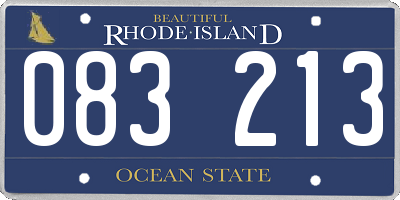 RI license plate 083213