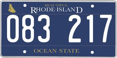 RI license plate 083217