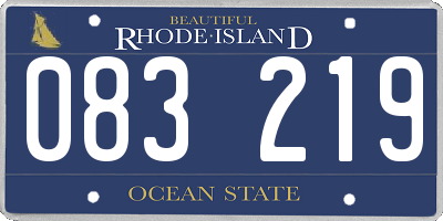 RI license plate 083219