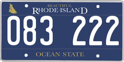 RI license plate 083222