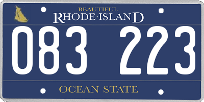 RI license plate 083223