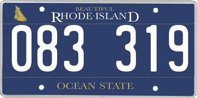 RI license plate 083319