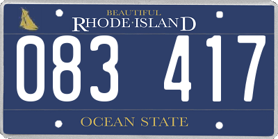 RI license plate 083417