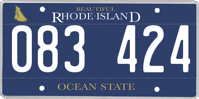 RI license plate 083424