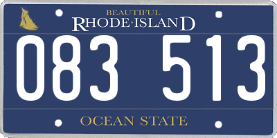 RI license plate 083513