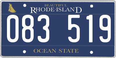 RI license plate 083519