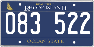 RI license plate 083522