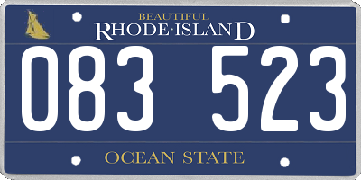 RI license plate 083523