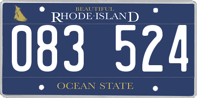 RI license plate 083524