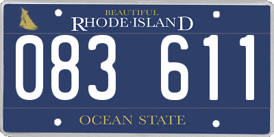 RI license plate 083611