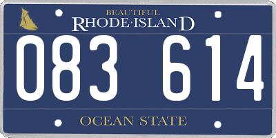 RI license plate 083614