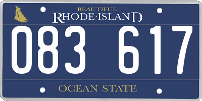 RI license plate 083617