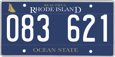 RI license plate 083621