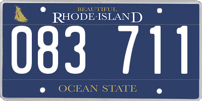 RI license plate 083711