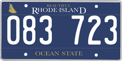 RI license plate 083723