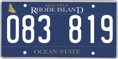 RI license plate 083819
