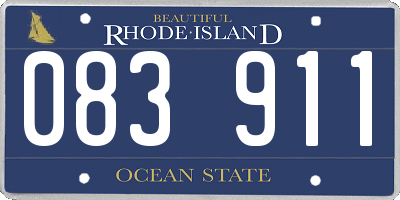 RI license plate 083911