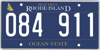 RI license plate 084911