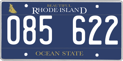 RI license plate 085622