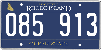 RI license plate 085913
