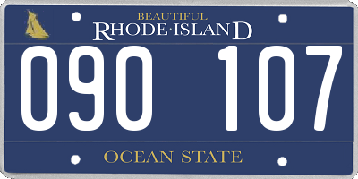 RI license plate 090107