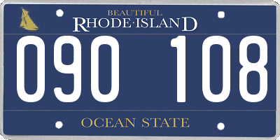 RI license plate 090108
