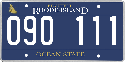 RI license plate 090111