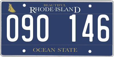 RI license plate 090146