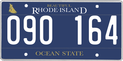 RI license plate 090164
