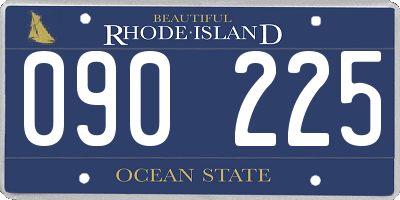 RI license plate 090225