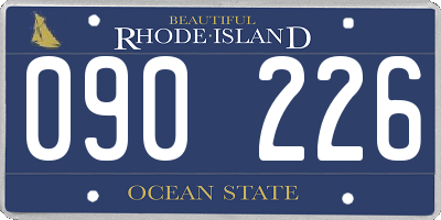 RI license plate 090226