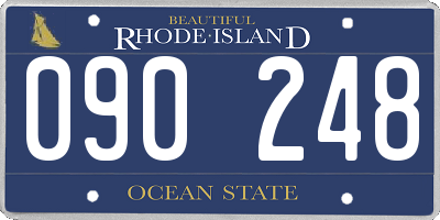 RI license plate 090248
