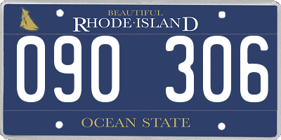 RI license plate 090306