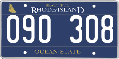 RI license plate 090308