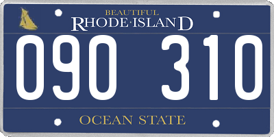 RI license plate 090310