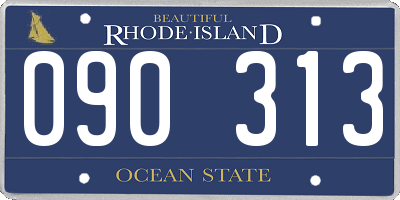 RI license plate 090313