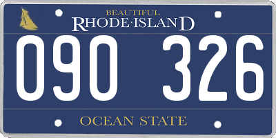 RI license plate 090326