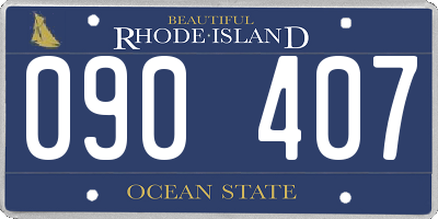 RI license plate 090407