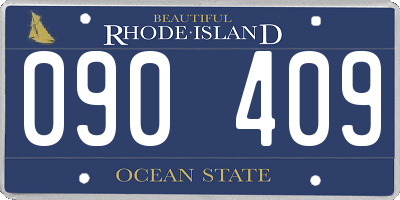 RI license plate 090409