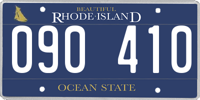 RI license plate 090410