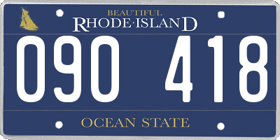 RI license plate 090418