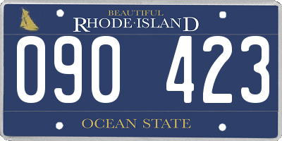 RI license plate 090423