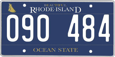 RI license plate 090484