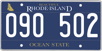 RI license plate 090502