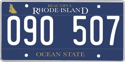 RI license plate 090507