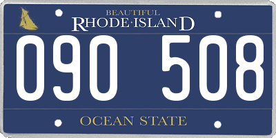 RI license plate 090508