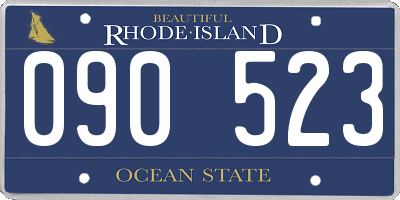 RI license plate 090523